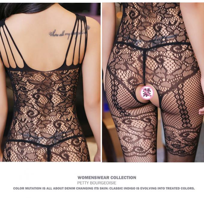 Neue Registrierungstransparente ärmellose einteilige Bodysuit-Frauen-heiße sexy Wäsche der hohen Qualität Fioyia001