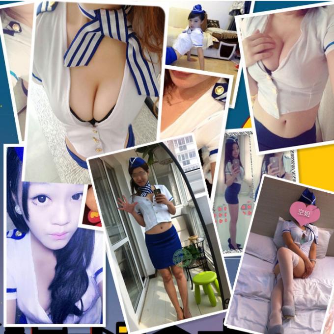 Sexy Wäsche Stewardess-Sexy Costumes Uniforms sexy Uniform Cosplay für Frauen Lingrie