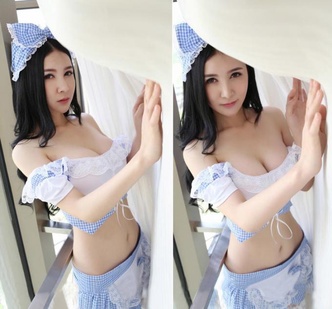 Heiße Mädchen-Transparent Tuspenders Sexy-Wäsche des Verkaufs-Fioyia014 Cosplay