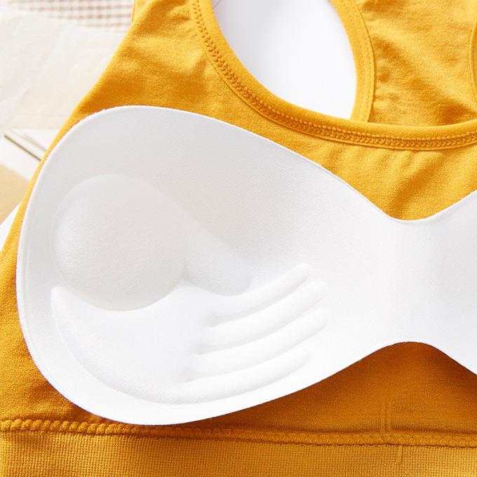 Bequeme Baumwolleunterwäsche-, Breathable und entfernbarePolsterauflagen-Sport-BH-Wäsche