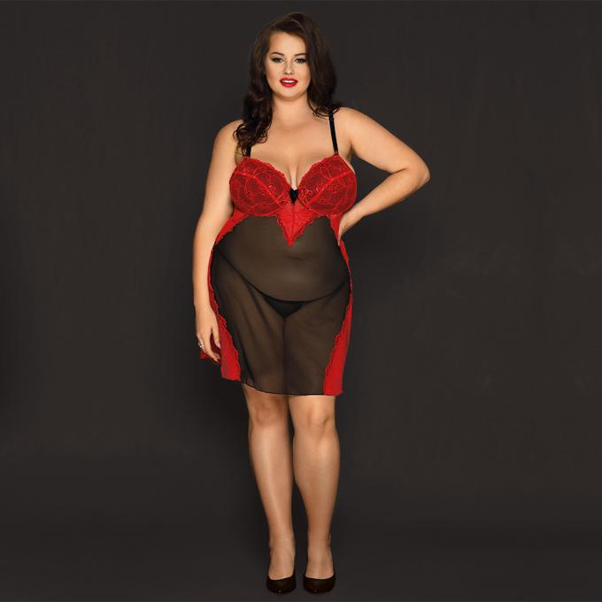 Neue Spitze-Pyjama-sexy Wäsche-Frauen ′ S großer Leepcoat Schlafenrock