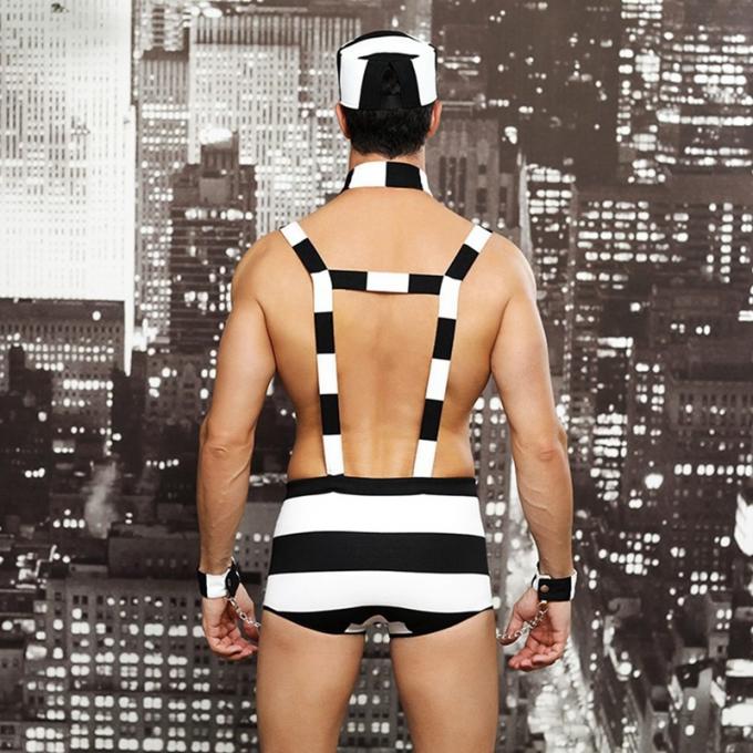 Die Rollen-Spiel-Kostüme der Männer statten heißen erotischen sexy Gefangenen Cosplay für Mann ′ s Wäsche aus