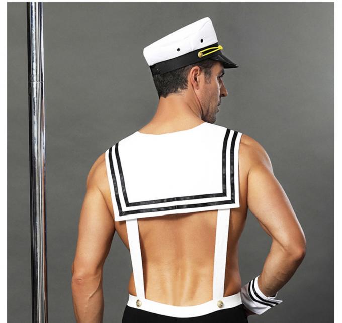 Sexy Männer ′ s Seemann Uniform Cosplay Lingerie, das für Sex-Rollen-Spiel eingestellt wird, entspricht Nachtsleepwear