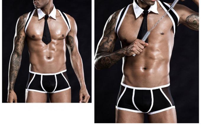 Sexy Männer ′ s einheitliche Wäsche-Satz Cosplay-Bodysuit-Unterwäsche