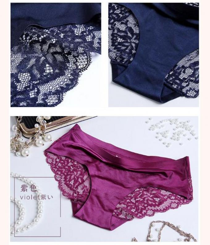 Hanf-Spitze-Damen-Unterwäsche-Schlüpfer-sexy nahtlose gestrickte Eis-Seide 4