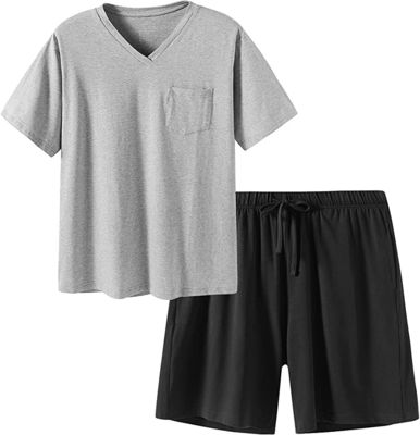 Sleepwear-warme Pyjama-zweiteiliger gestrickter Nachtklagen-Satz 2XL L Männer