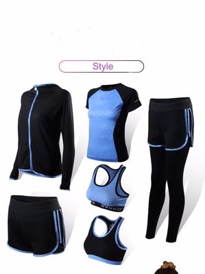 Ernte des Trainings-3pcs/Set übersteigt BH für blaues antibakterielles Mittel des Jugendlich-XXL