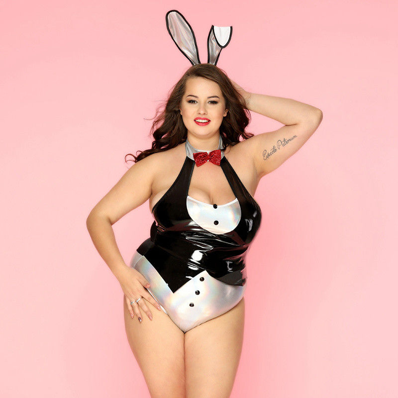 Heiße Sex-Spitze-Hauptunterwäsche stellt Bodysuit-Wäsche strickte Blumen XXL ein