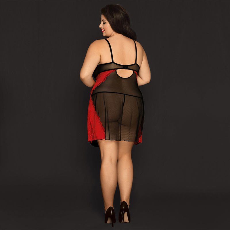 Schlafentransparente Spitze Sleepwear Babydoll Chemise-Pyjamas 70kg