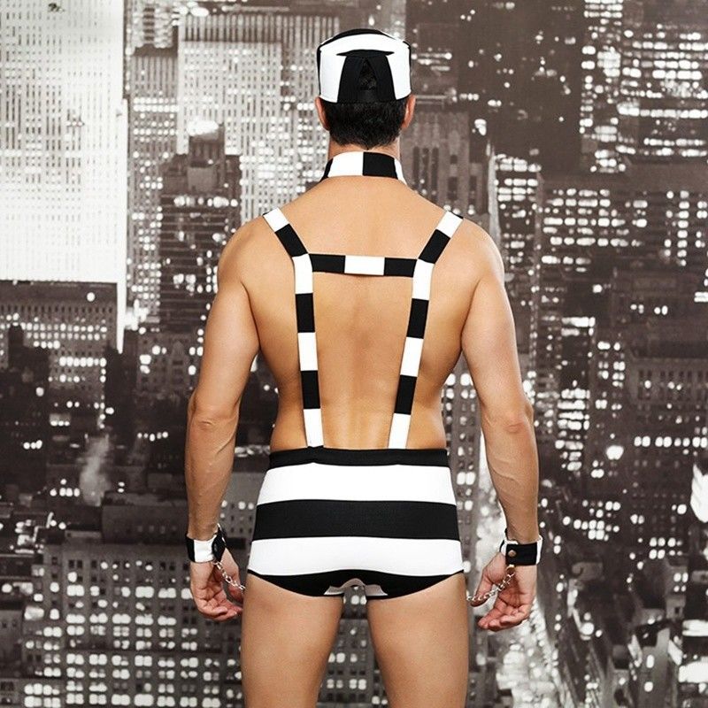 Der Manschetten-Männer sexy sexy Cosplay Ausstattungs-Seemann Collar die Wäsche-der Taillen-76cm
