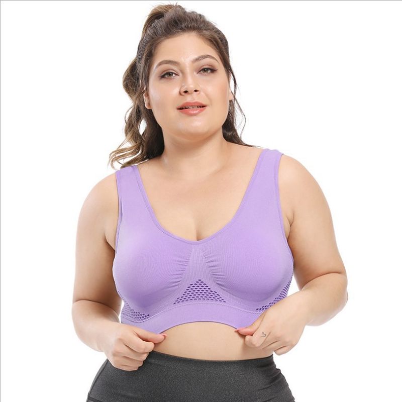 Yoga trägt große Baumwollspitze-Unterwäsche der Damen-BH-44C 44D 3XL 4XL zur Schau