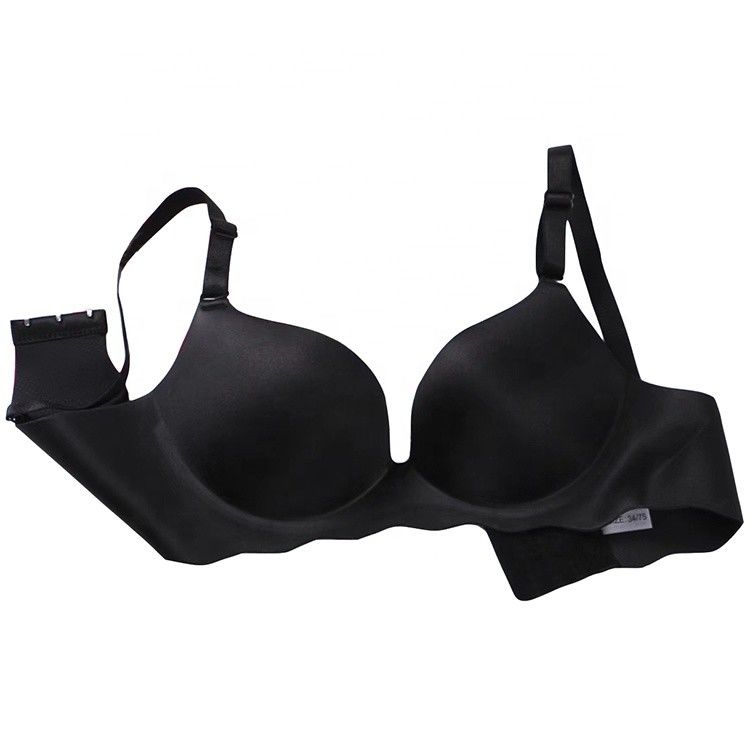 Antibakterielle sexy Frauen-BH-nahtloser drahtloser BH 38B 38C drücken hoch