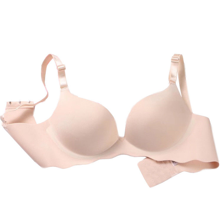 Antibakterielle sexy Frauen-BH-nahtloser drahtloser BH 38B 38C drücken hoch