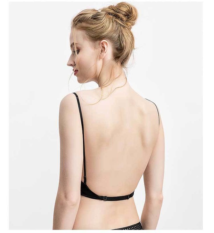 Trägerlose sexy Frauen-BH-U-förmige hintere BH-Unterwäsche-Schönheit Damen Halter-XXXL