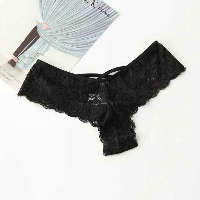 Schwarze Nylonknickerbocker der G-Schnur-4XL 5XL schnüren sich sexy Frauen-Unterwäsche-Knickerbocker