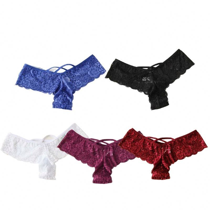 Schwarze Nylonknickerbocker der G-Schnur-4XL 5XL schnüren sich sexy Frauen-Unterwäsche-Knickerbocker