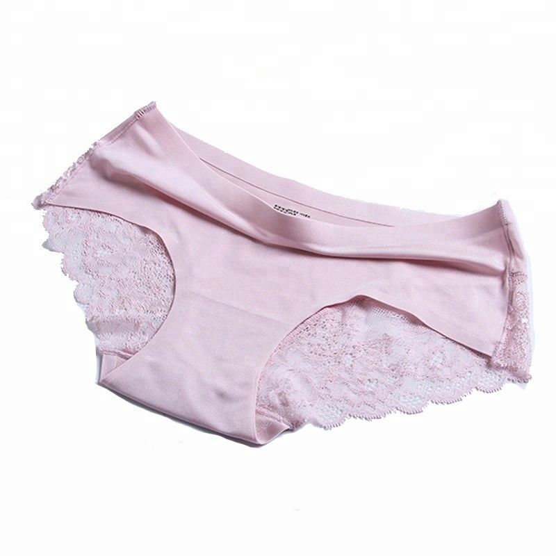 Hanf-Spitze-Damen-Unterwäsche-Schlüpfer-sexy nahtlose gestrickte Eis-Seide