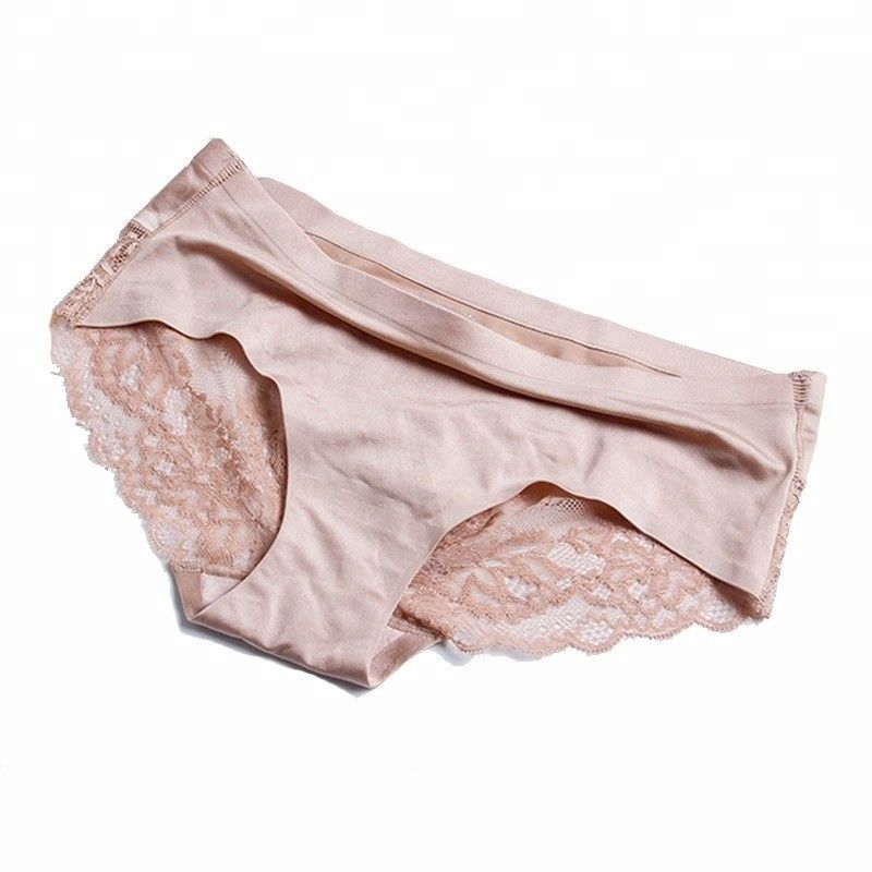 Hanf-Spitze-Damen-Unterwäsche-Schlüpfer-sexy nahtlose gestrickte Eis-Seide