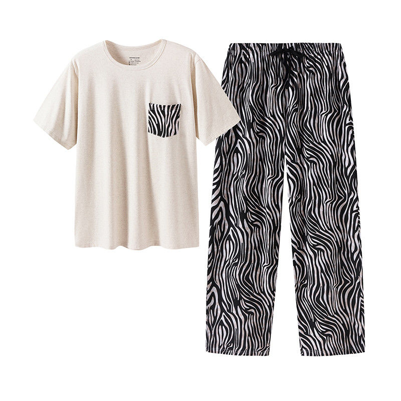 Sleepwear-warme Pyjama-zweiteiliger gestrickter Nachtklagen-Satz 2XL L Männer