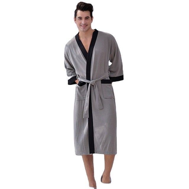Der Pyjama-Hosen-Polyester der Männer der Bademantel-Männer des Sleepwear-XL Xxl warmer