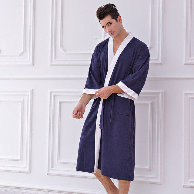 Der Pyjama-Hosen-Polyester der Männer der Bademantel-Männer des Sleepwear-XL Xxl warmer