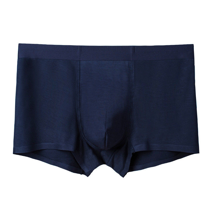 Breathable gestrickter Baumwolle5 Spandex-Boxer der Baumwollmann-Unterwäsche-95
