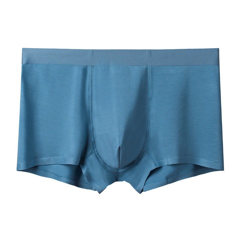 Breathable gestrickter Baumwolle5 Spandex-Boxer der Baumwollmann-Unterwäsche-95
