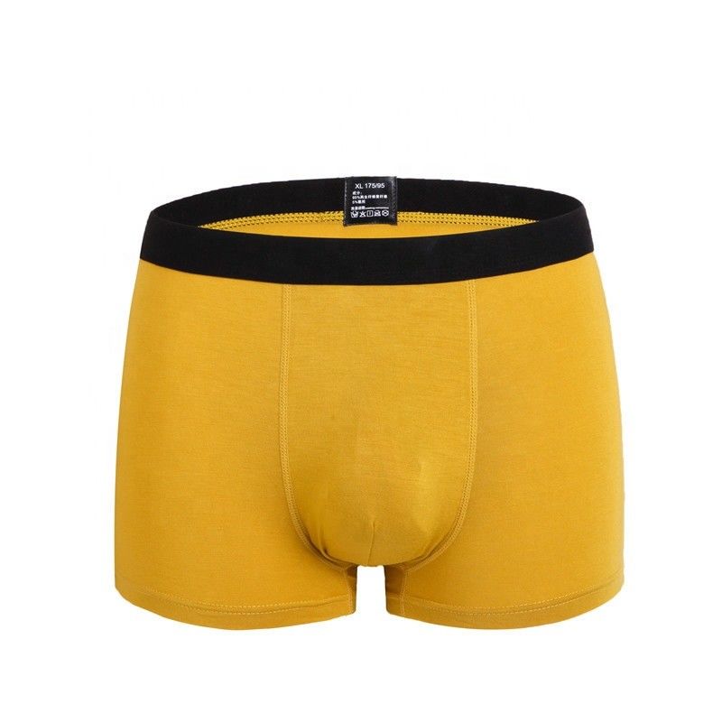 Schwarze Baumwolle5 Spandex-Unterwäsche der RTS-Boxer-Baumwollmann-Unterwäsche-95