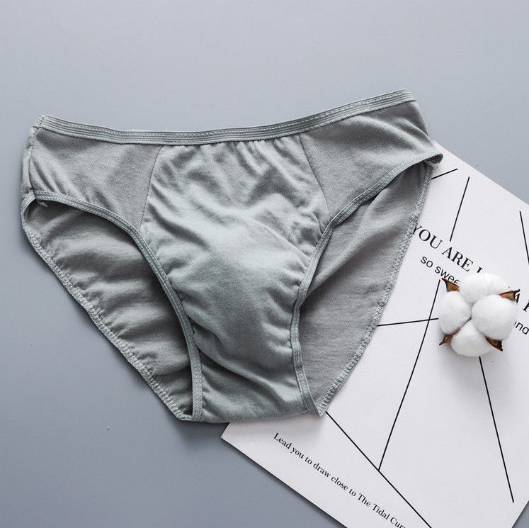 Gekämmte Bund-Baumwollmann-Unterwäsche-Bikini-Dreieck-Baumwollespandex-Memoranden